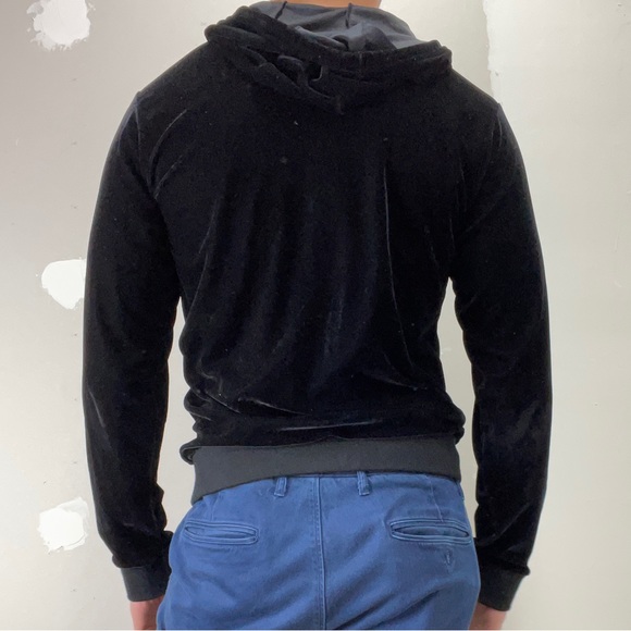 knobs Sweaters Mens Velour Zip Hoodie Poshmark